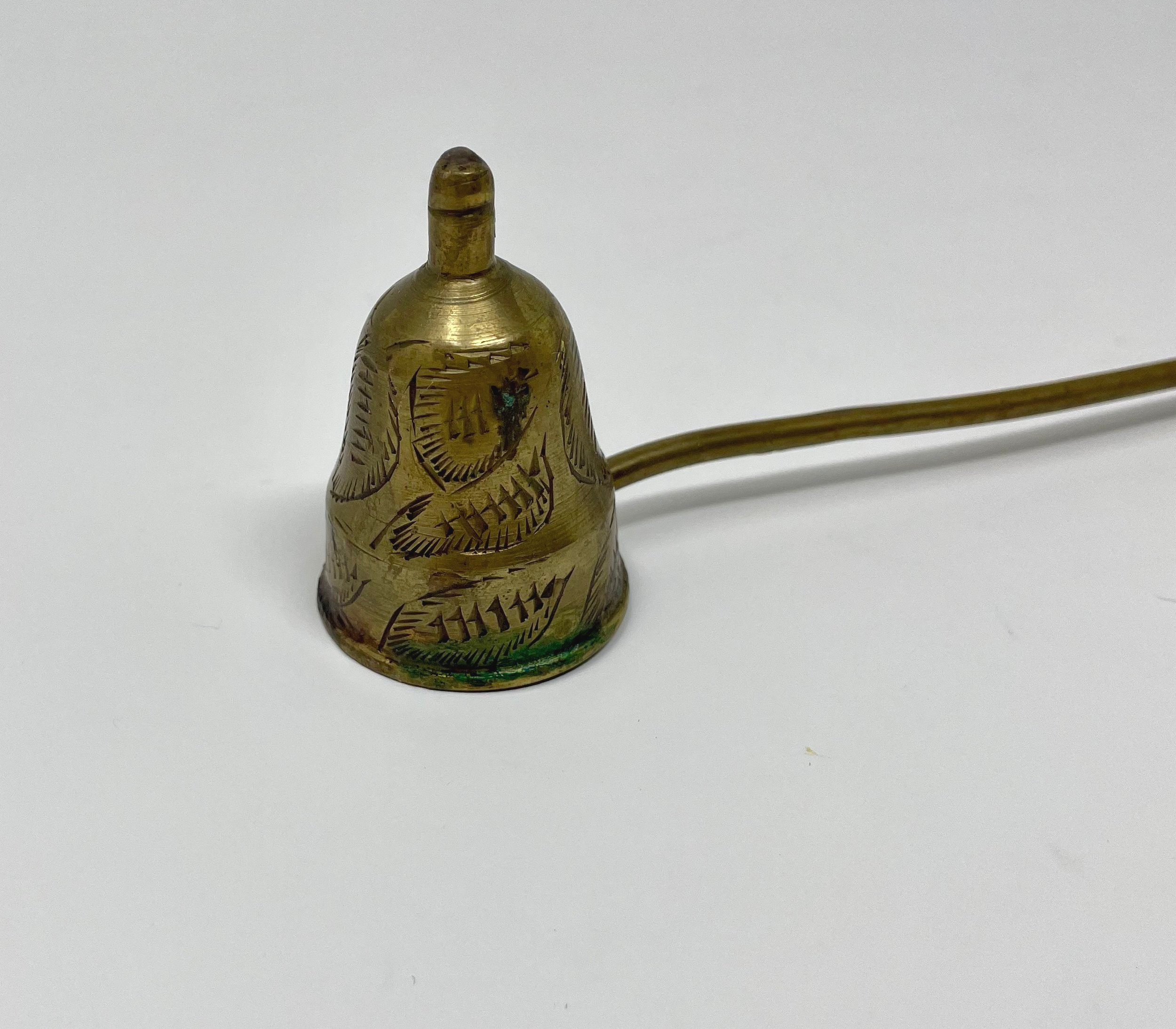 Carved Wooden Candle Snuffer