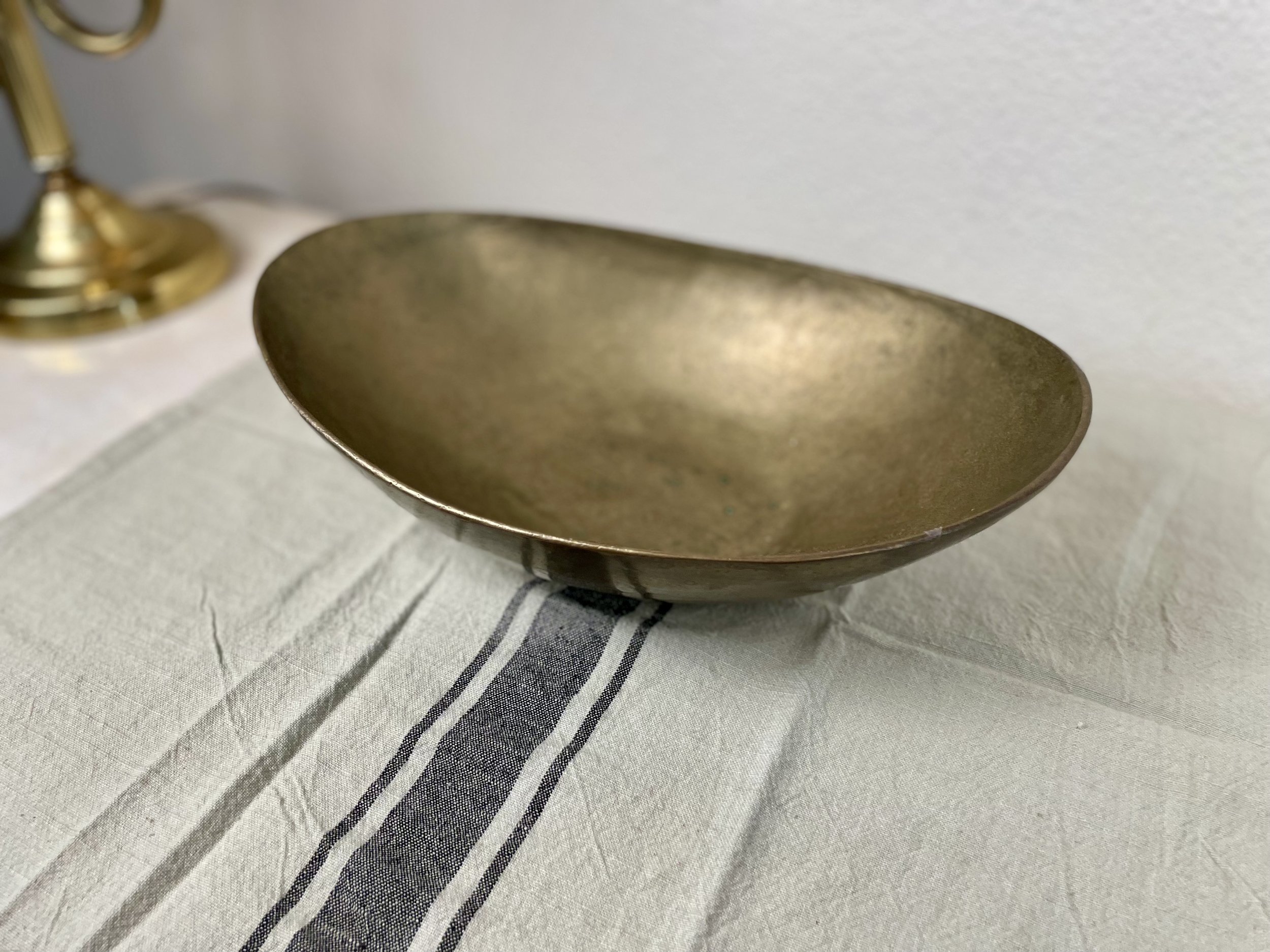 Vintage Italian Brass Bowl