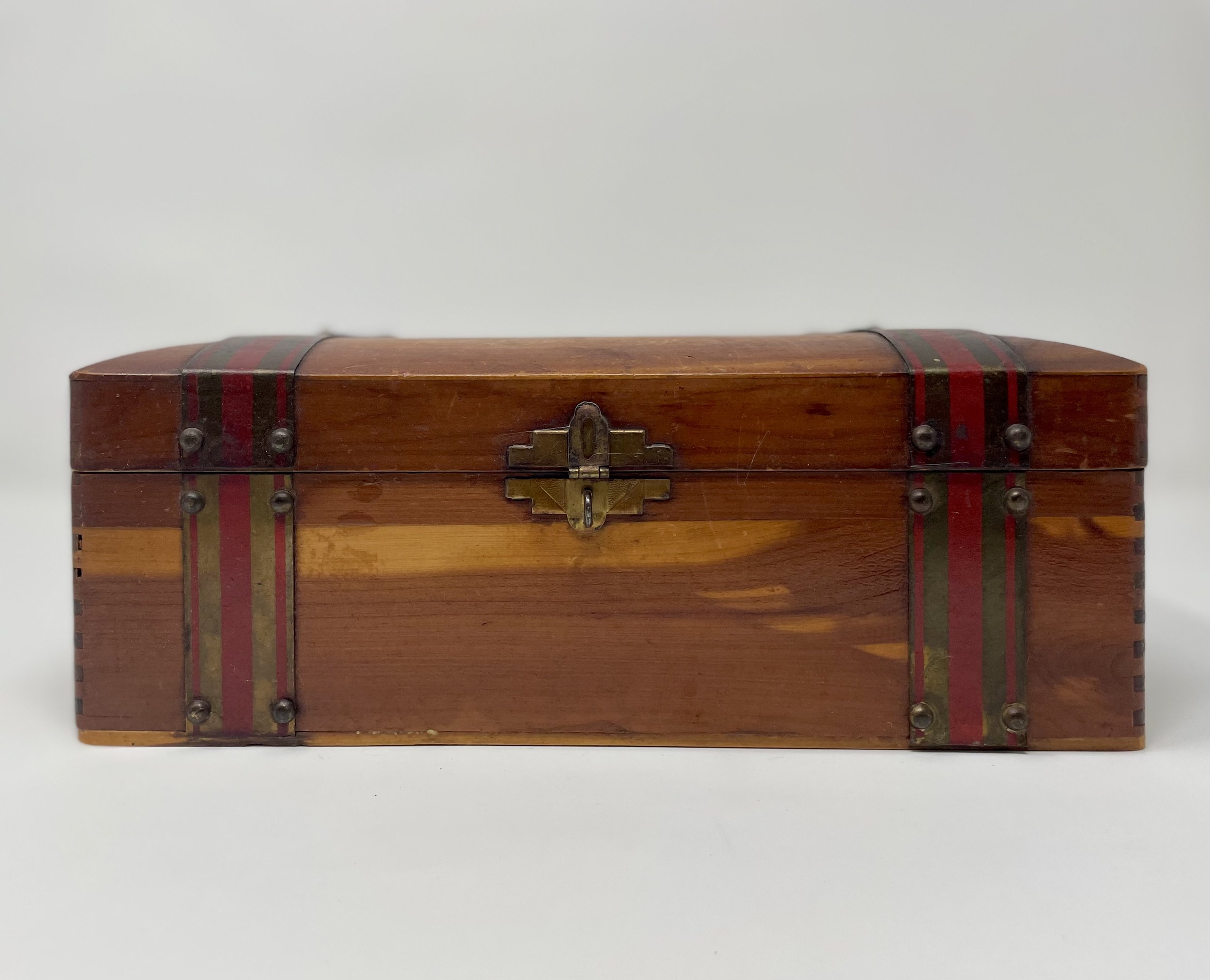 Cedar Jewelry Box with Mirror