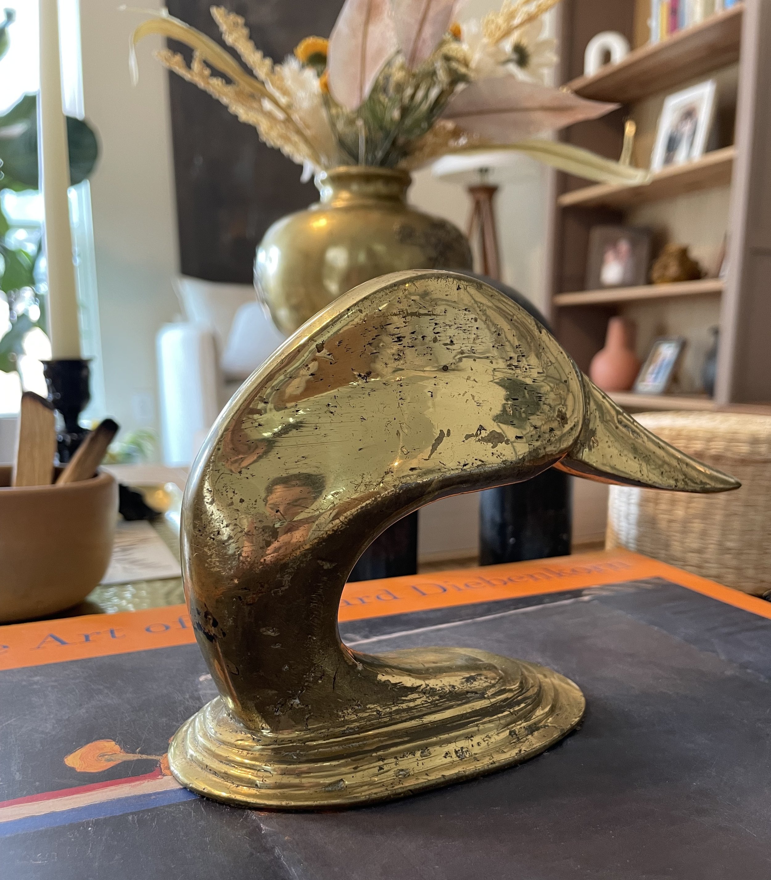 Duck Head Sculpture