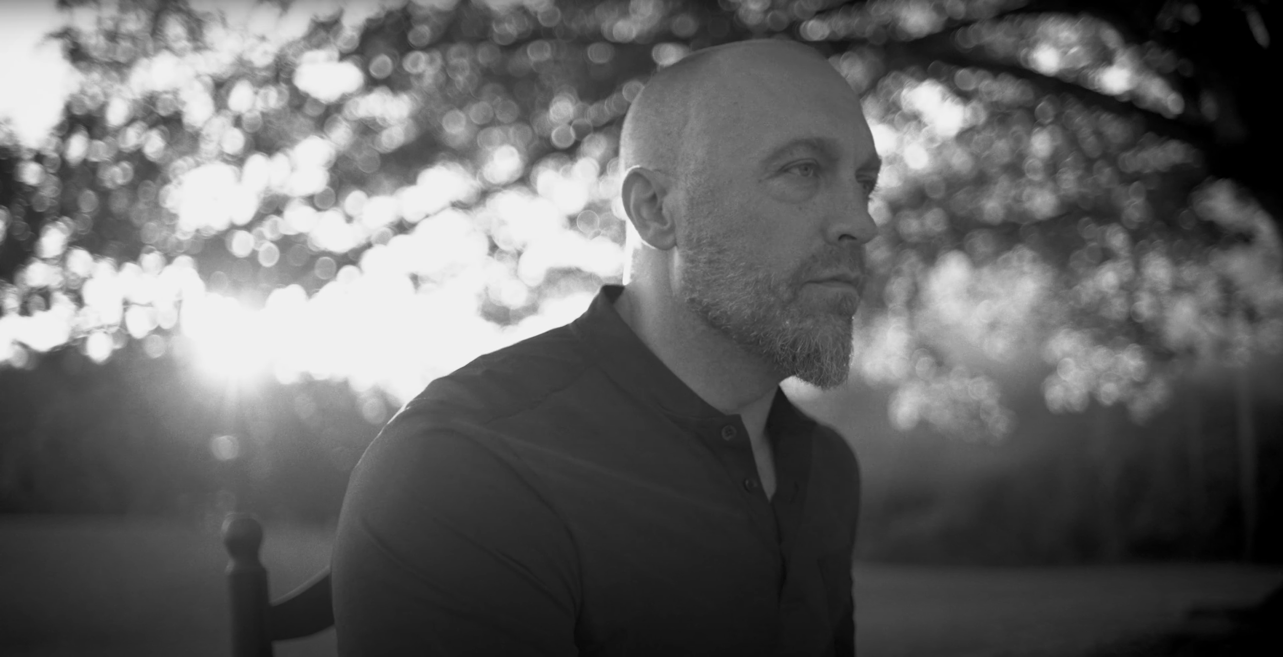 A still from a music video Luke shot, directed, and edited for Scott Kittleson, Ghost.