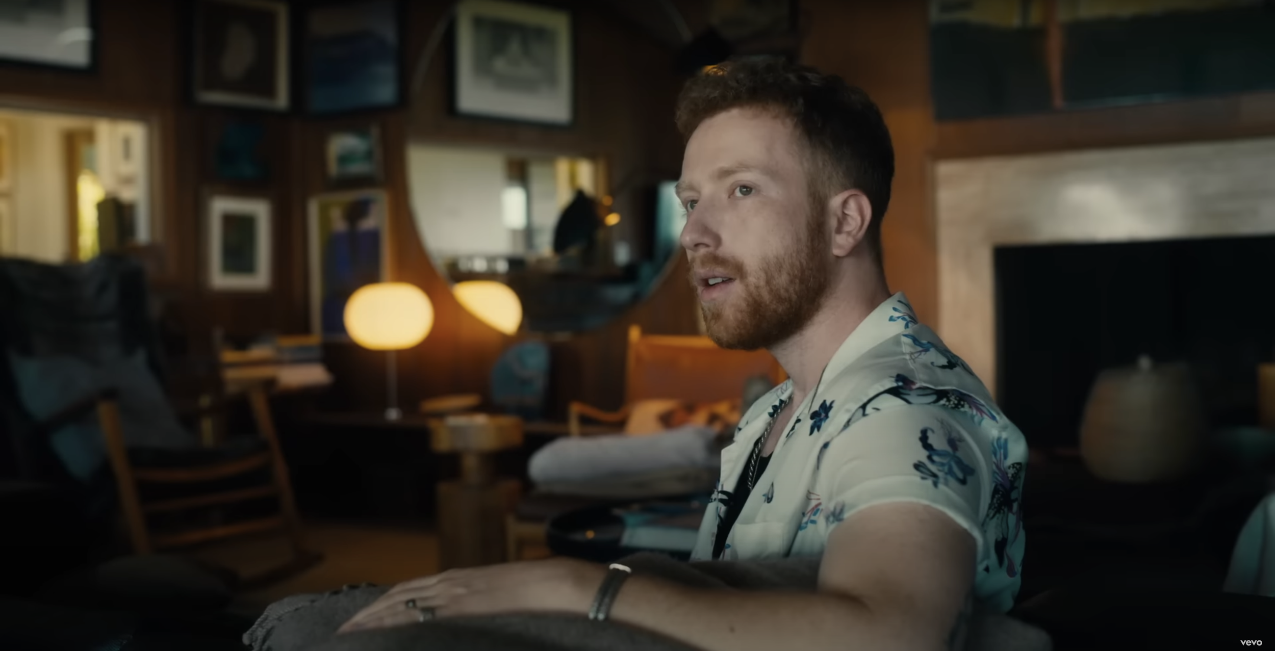 Still from music video Luke co-edited and co-directed, Like That by JP Saxe.