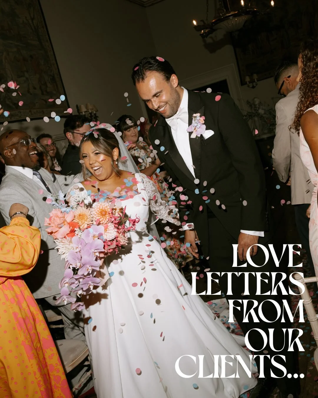 &hellip; 💓💫 grateful everyday for our clients and everyone involved who makes a wedding come together! Nothing more special to use than receiving beautiful notes like this! 

Amazing photographers we get the pleasure of working with
1&amp;2: @jade.