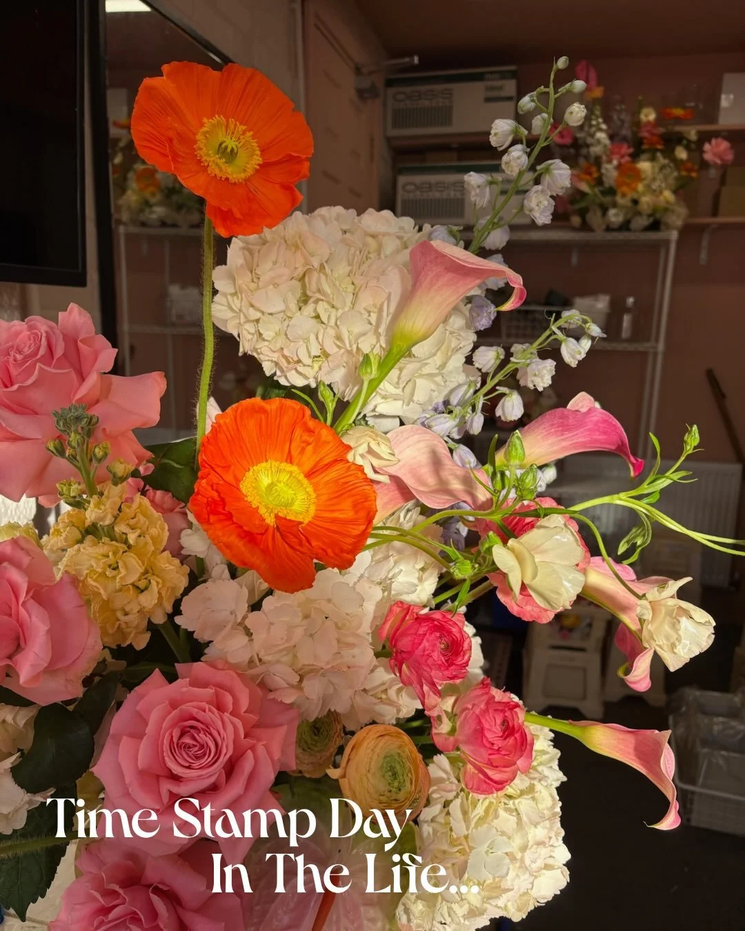 Day in the life for the start of wedding season! Ft some of our fave poppies to date! 🌼 

#dayinthelife #florist #floristdayinthelife #weddingflorist #londonwedding