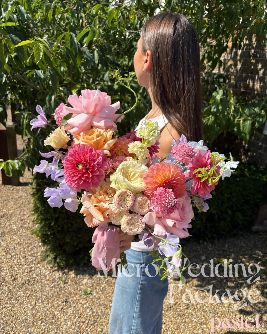 Planning a small, intimate wedding? Check the last slide for all info 💞 

Our Micro Wedding Package is a florist&rsquo;s choice option, designed for couples who want beautiful, seasonal flowers without the fuss. We create your flowers using the best