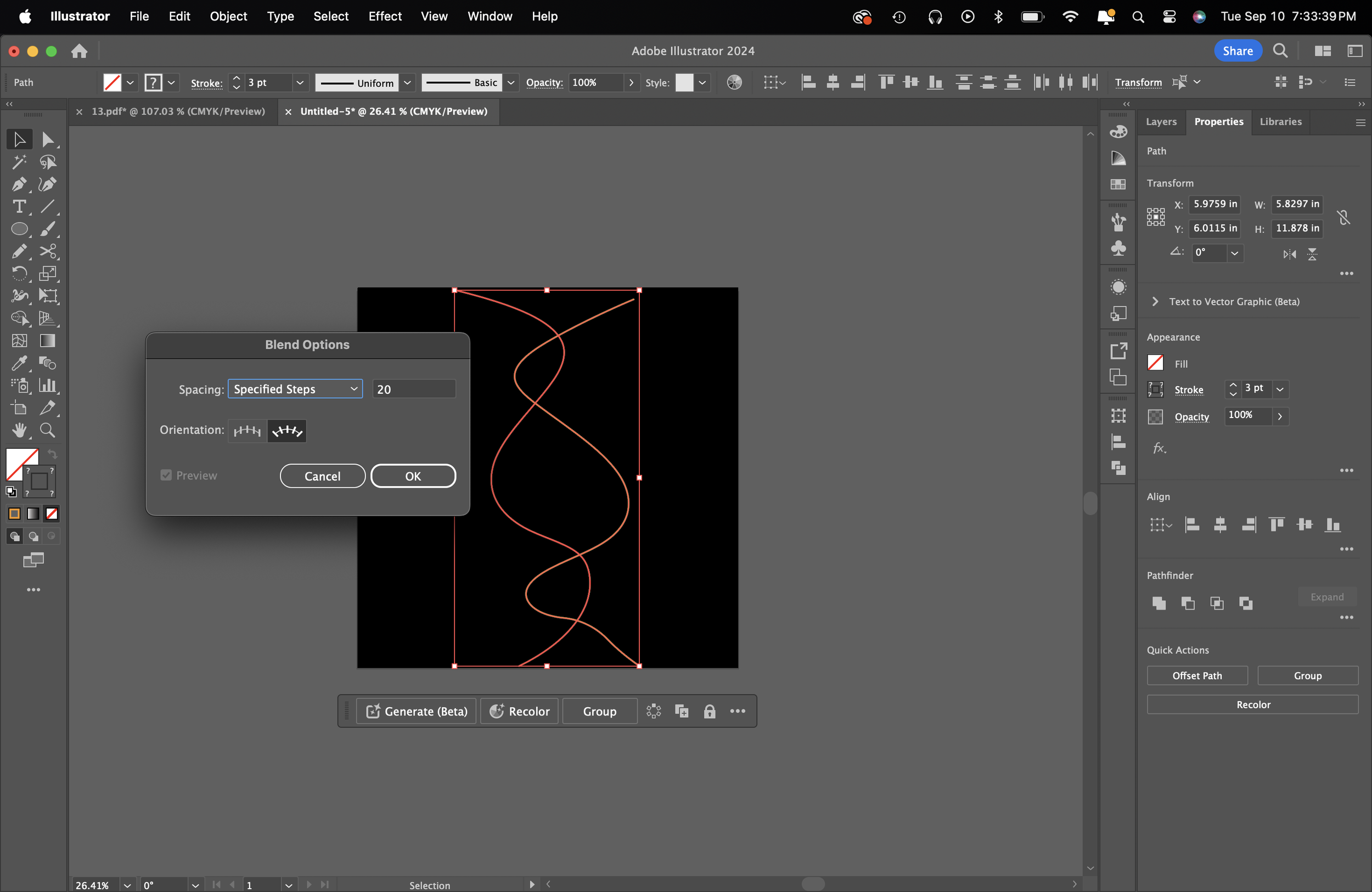 How to make a ribbon effect in Adobe Illustrator — Marley Melrose