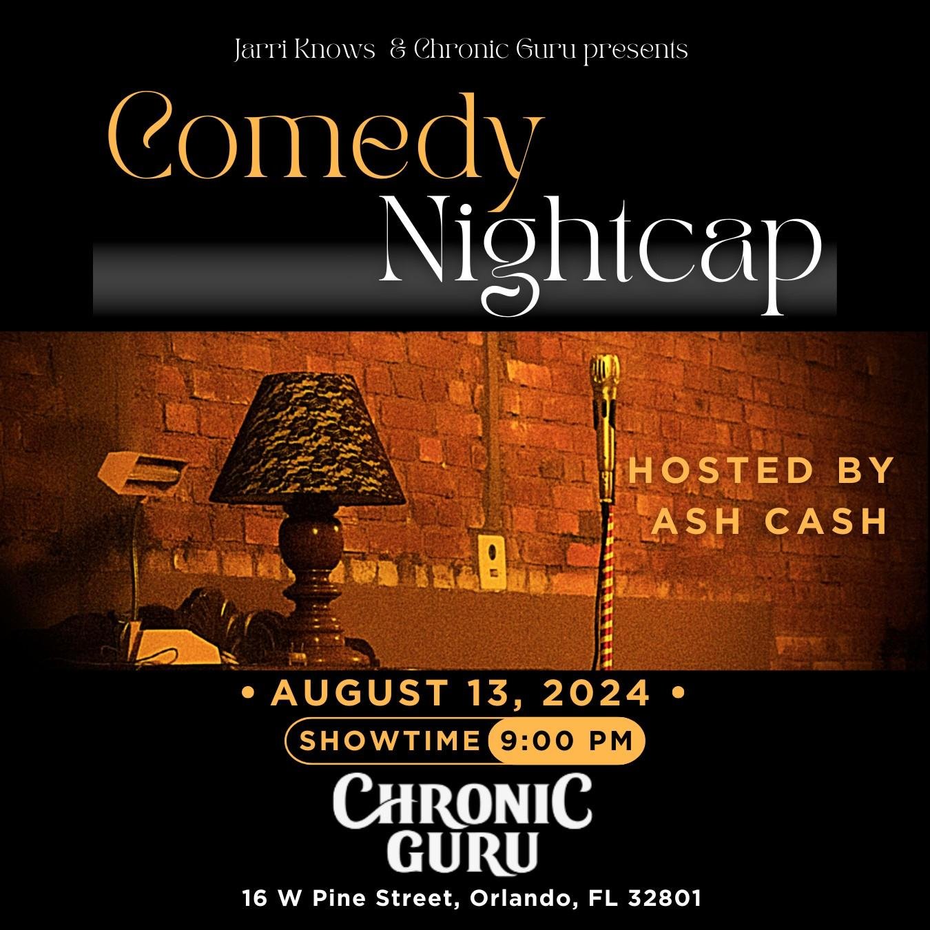 Comedy Nightcap @ Chronic Guru
