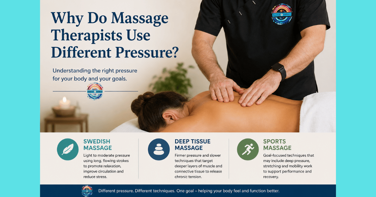 Why Do Massage Therapists Use Different Pressure?