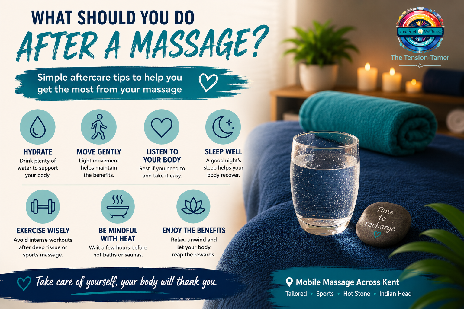 What Should You Do After a Massage? A Complete Guide to Massage Aftercare