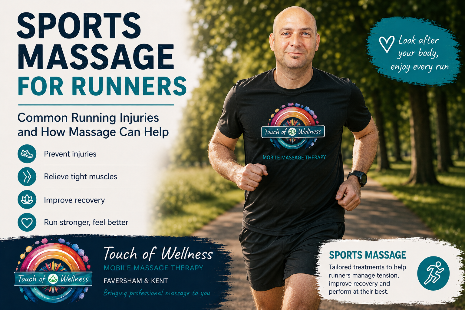Sports Massage for Runners: Common Running Injuries and How Massage Can Help