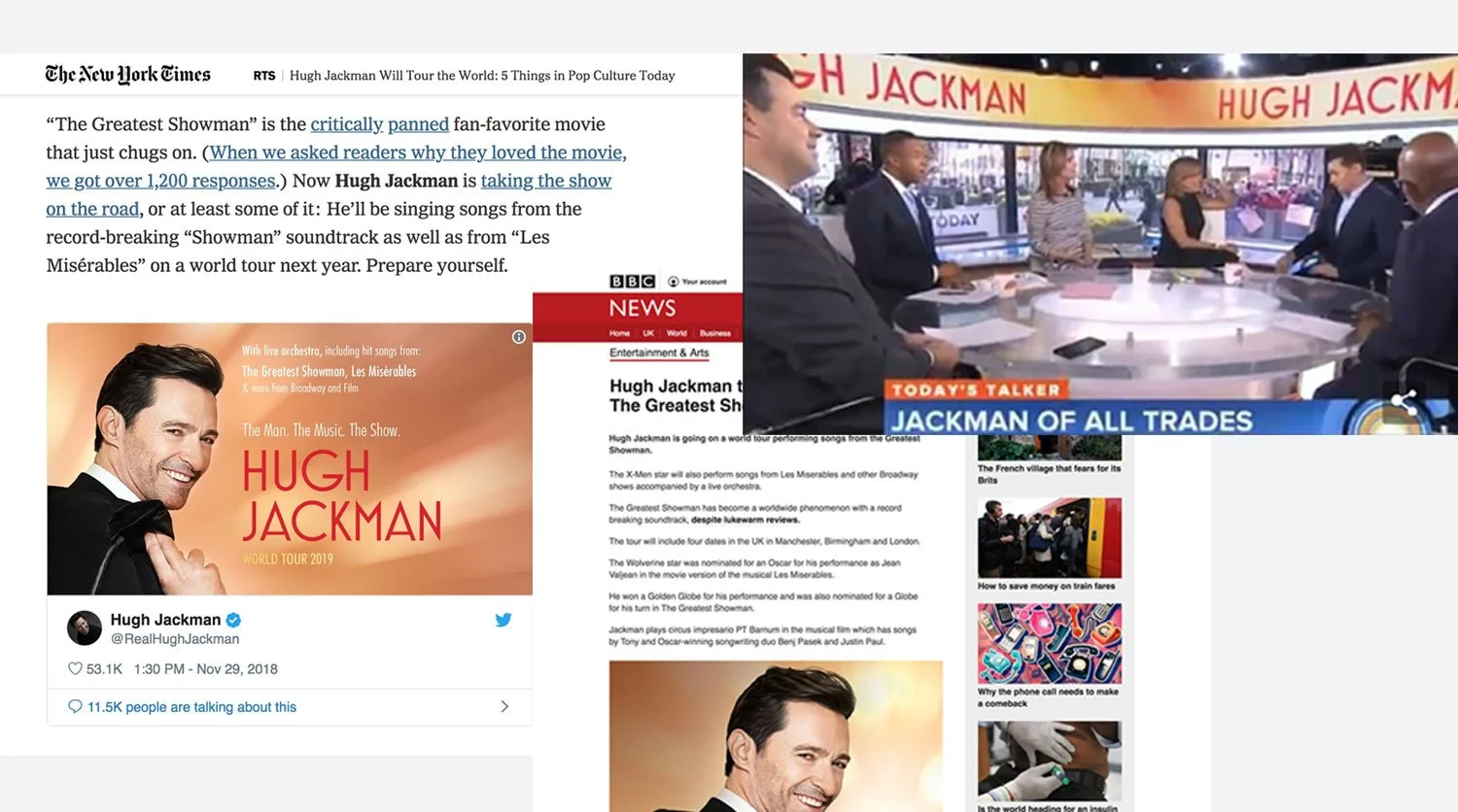 Hugh Jackman press