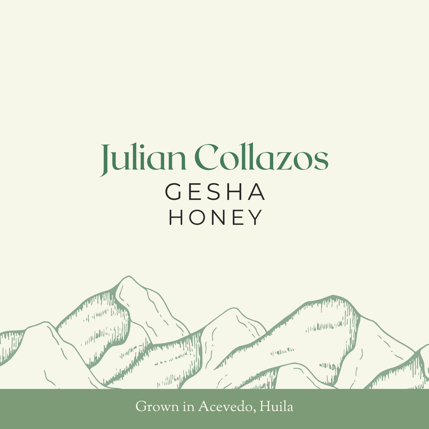 Julian Collazos | Gesha, Honey | 24KG Box