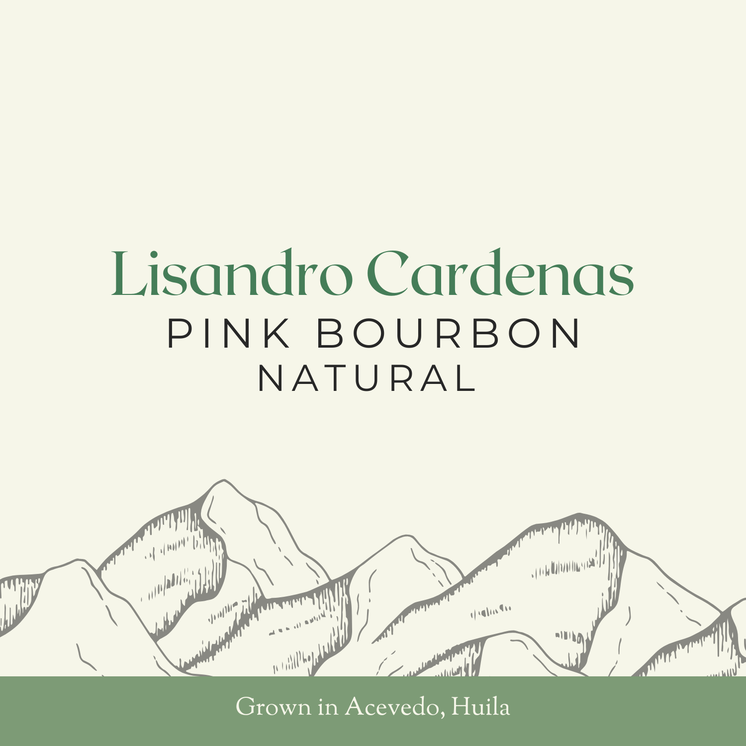 Lisandro Cardenas | Pink Bourbon, Natural