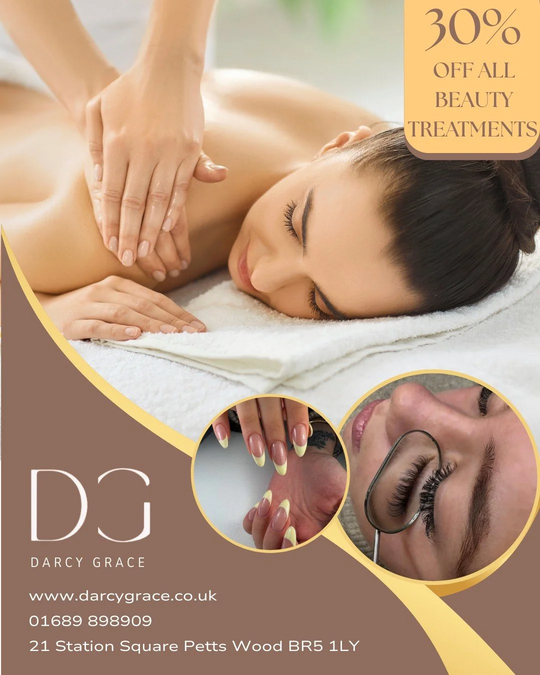 Get 30% OFF all beauty treatments this month. Swipe to see the price list and available services, because you deserve a little self-care!

Offer only available whilst appointments last, so be quick and secure yours today with code TREAT30. 

#BeautyD
