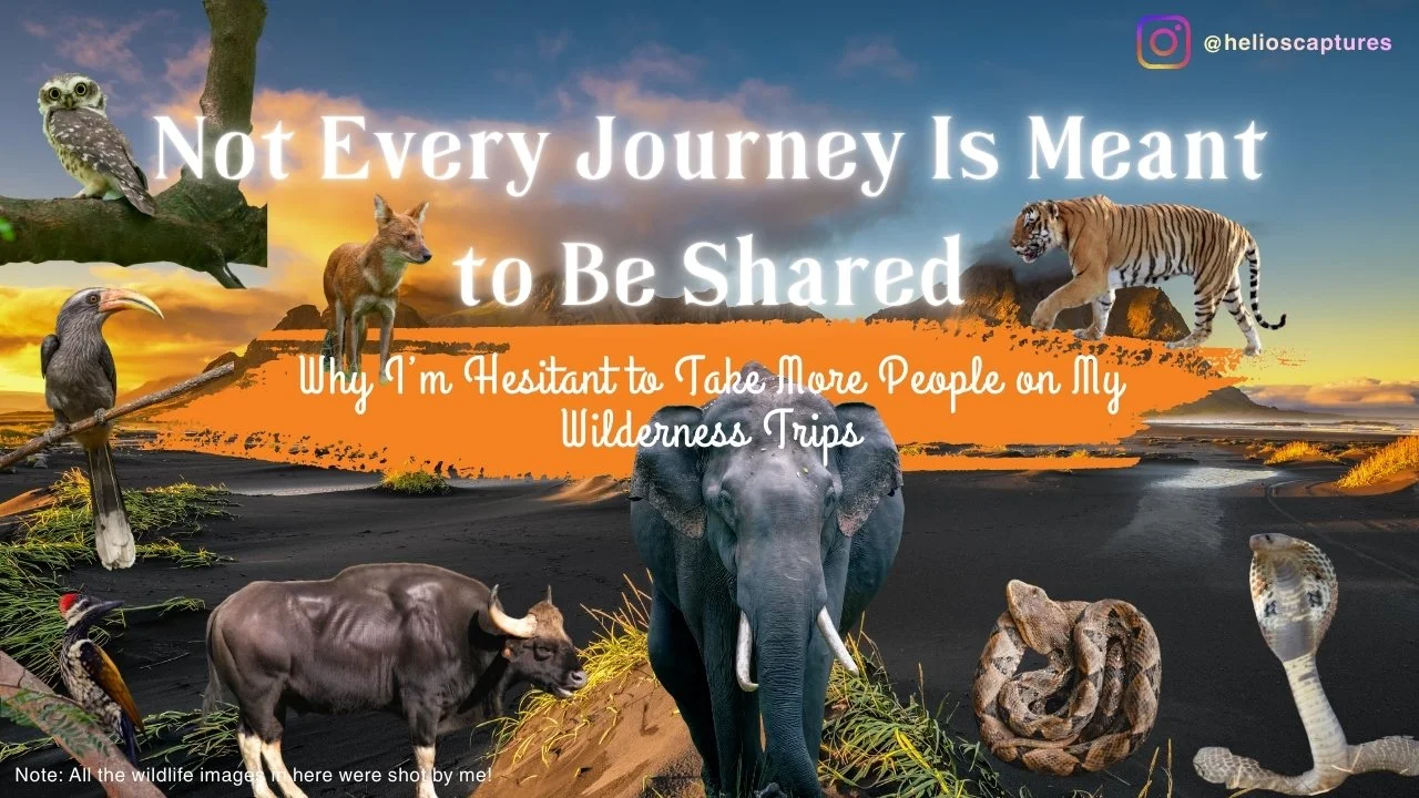 Not Every Journey Is Meant to Be Shared