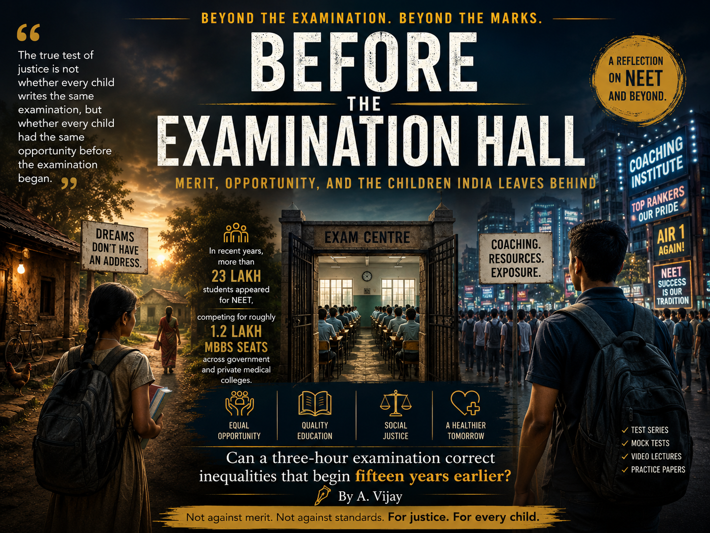 Before the Examination Hall