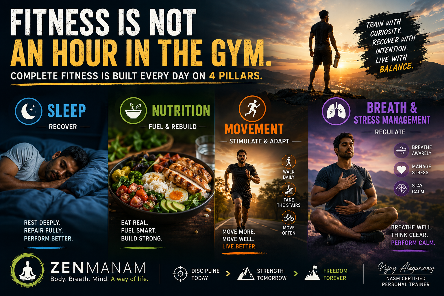 Fitness Is Not an Hour in the Gym