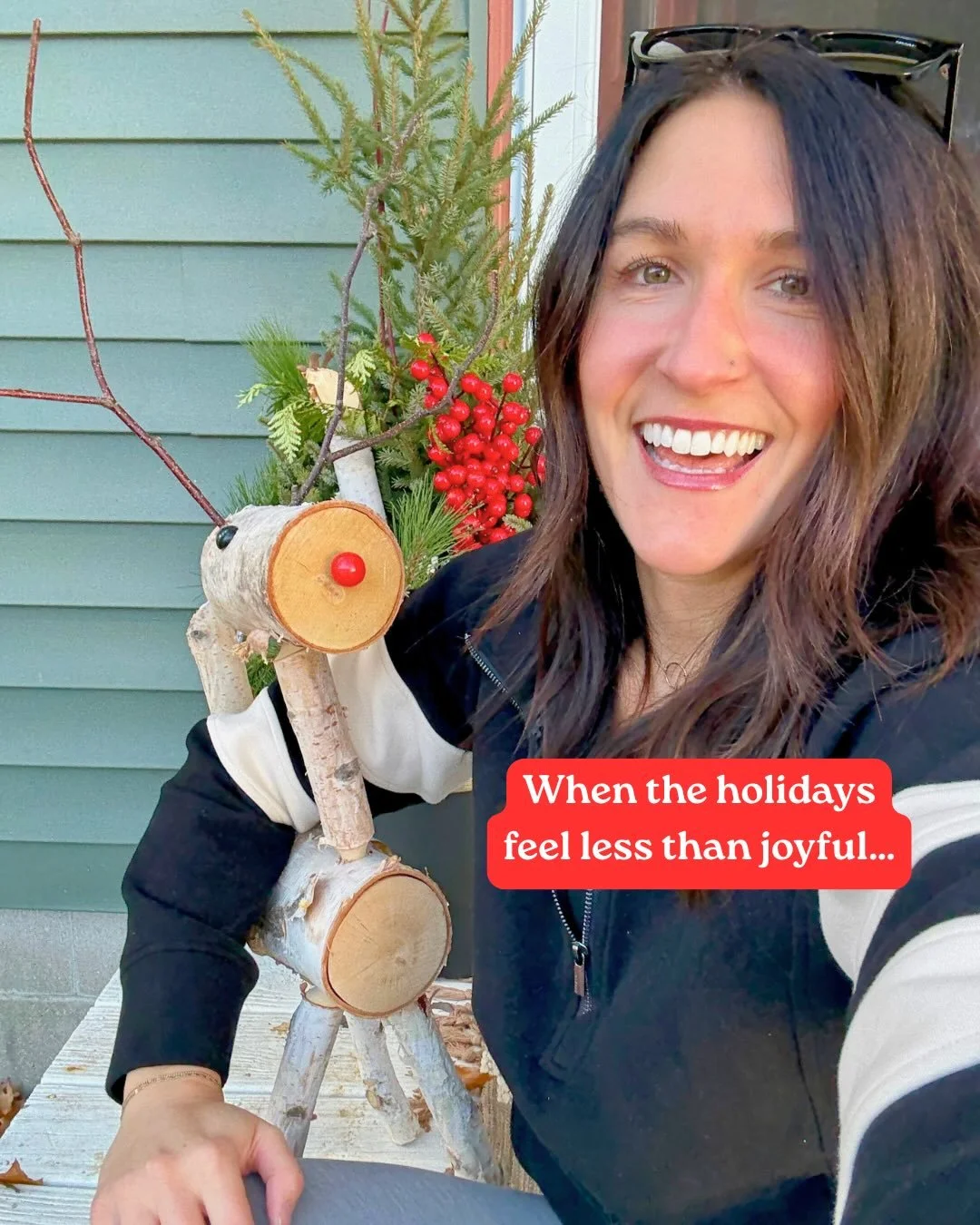 If you find yourself sliding into the Holiday Guilt/Grief/Overwhelm Zone, doing things because you &ldquo;should&rdquo; and not because you want to, I have to share the single most liberating piece of advice my therapist dropped into my ears last yea