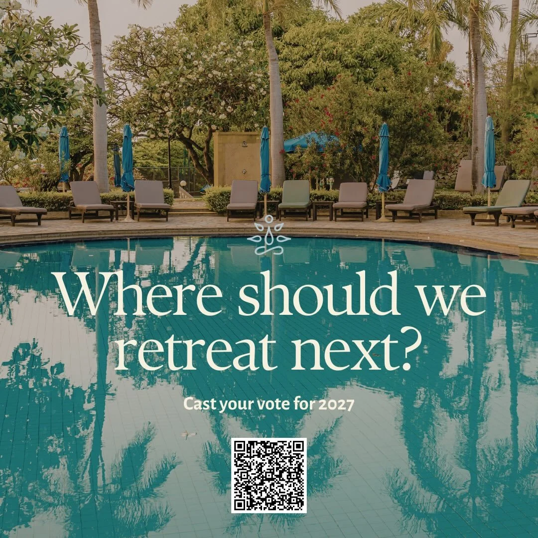 Does anyone else plan their next vacation while on vacation?! 🙋🏻&zwj;♀️

I&rsquo;m scouting some beautiful spots for 2027. Cast your vote with my link in my bio or the QR. 

Belize, Guatemala, Portugal, &amp; Panama are all current contenders. But 