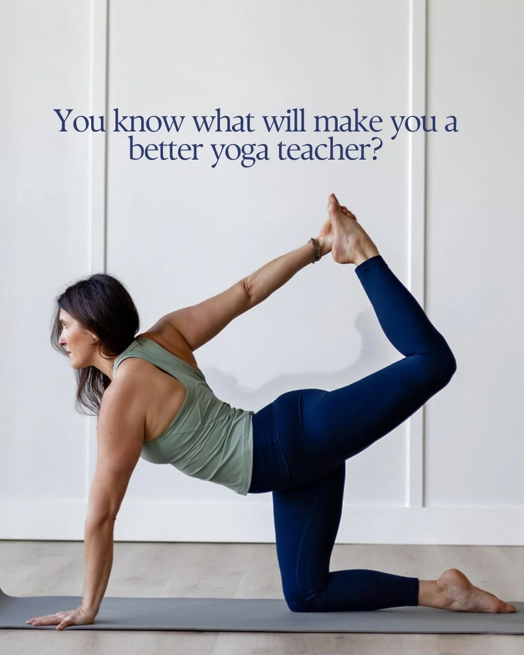 The challenge as a yoga teacher sometimes is that we&rsquo;re always teaching when classes are happening, we&rsquo;re balancing holding space for our students and not making space for ourselves, and our practice often changes once we step into the ro