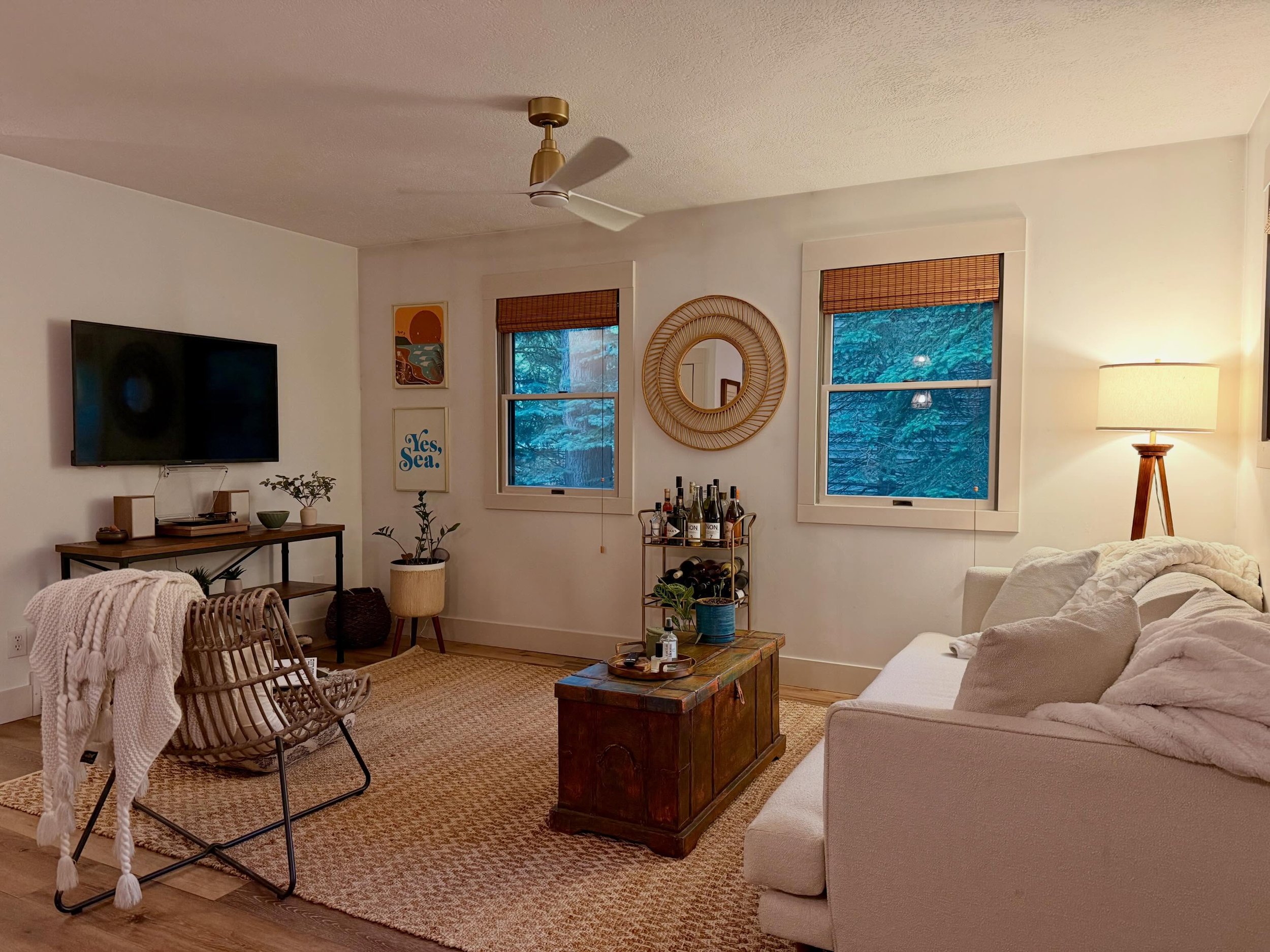 Hot off the press! My cozy boho bungalow in Traverse City is available for summer extended stays, and I couldn&rsquo;t be more excited to share it. Thoughtfully renovated with a hygge-inspired vibe, it&rsquo;s just a quick bike ride to downtown and s