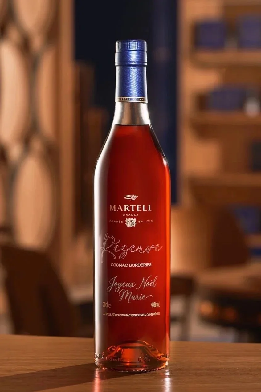 édition limitée Noël - Maison Martell : Réserve de Borderies
