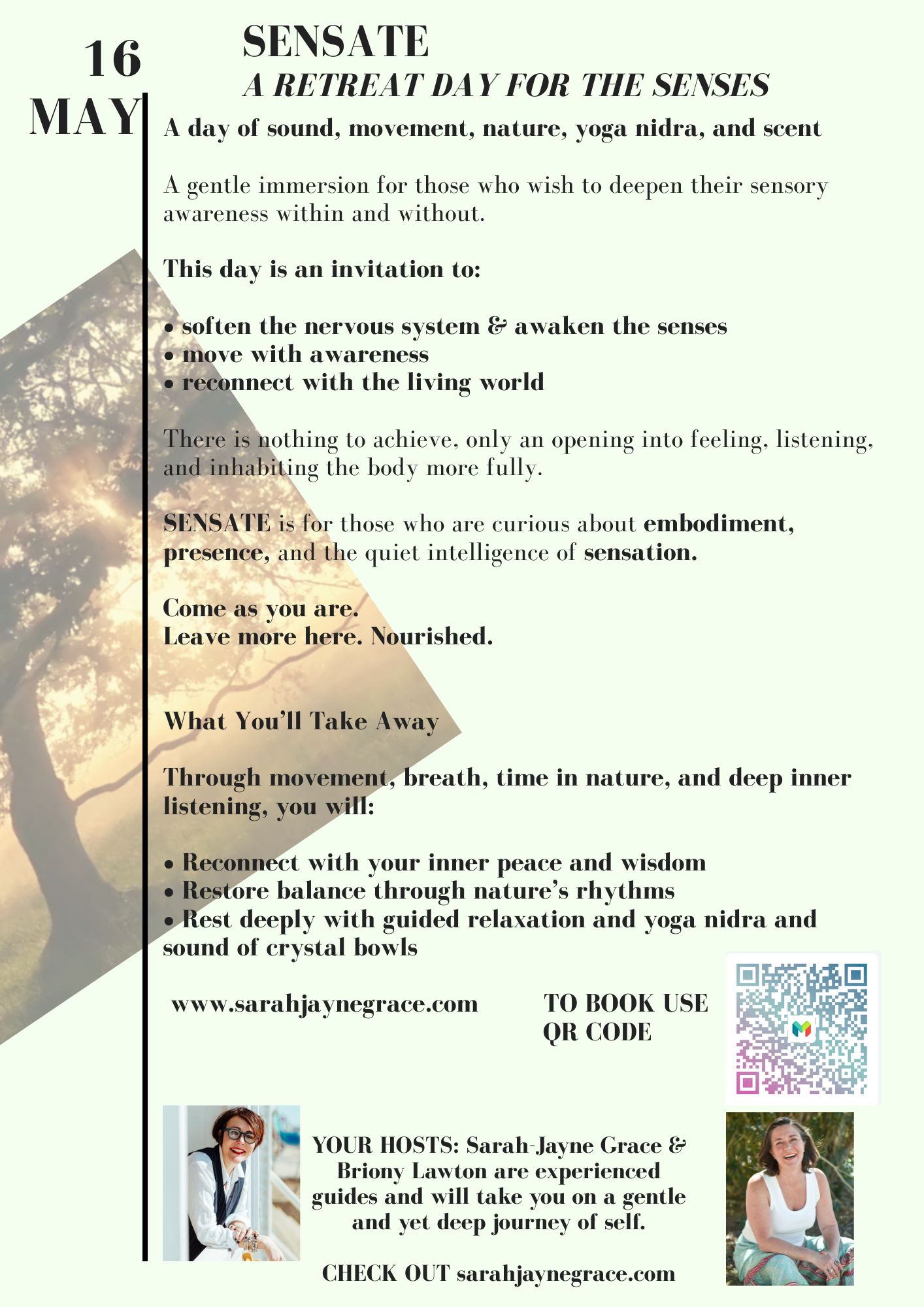 SENSATE a retreat day like no other