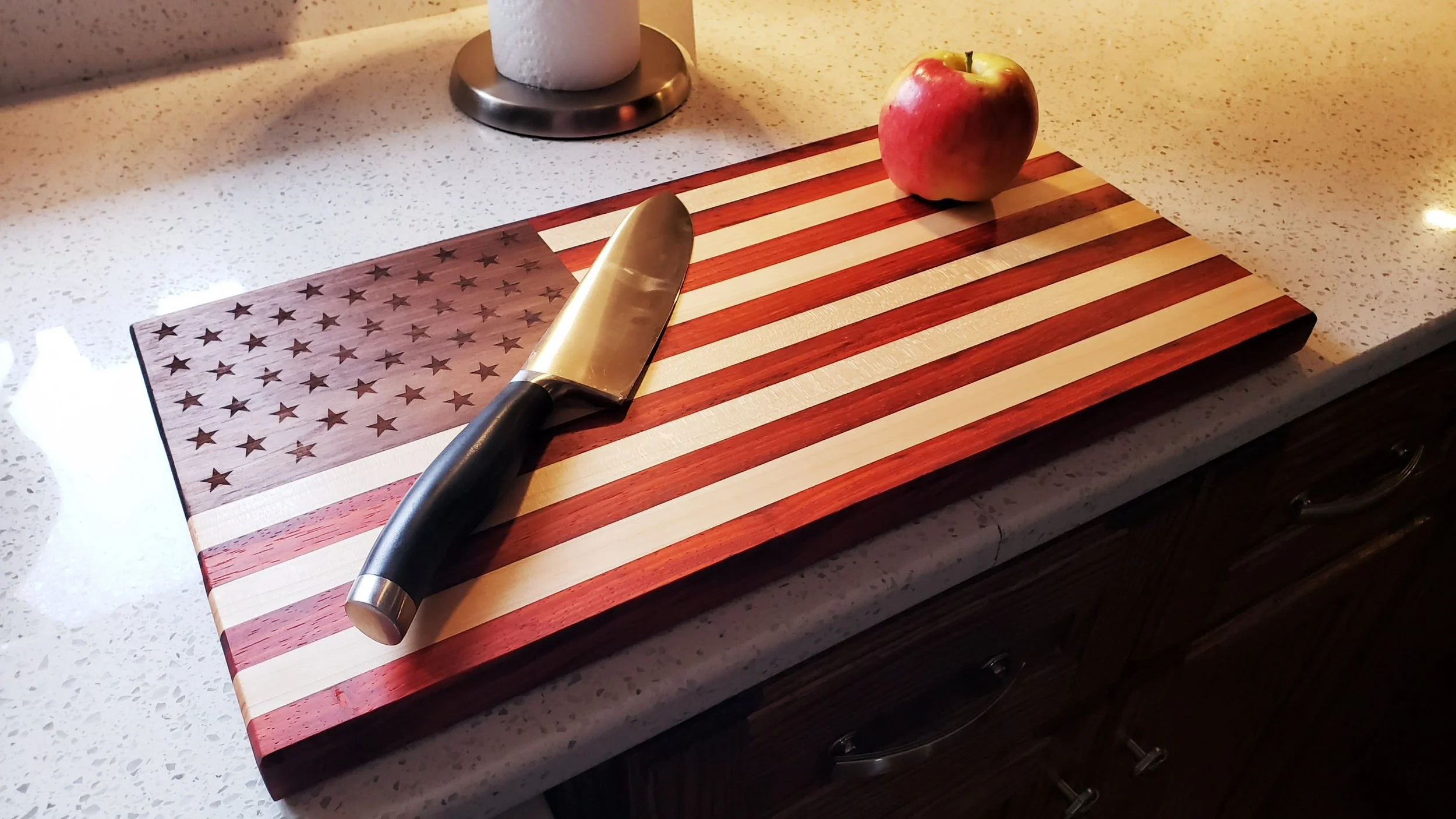 American Flag Cutting Board