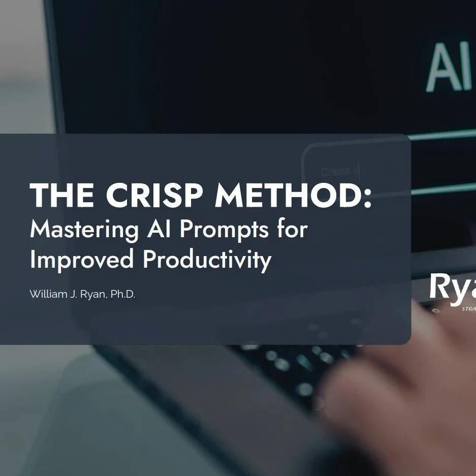 THE CRISP METHOD: Mastering AI Prompts for Improved Productivity