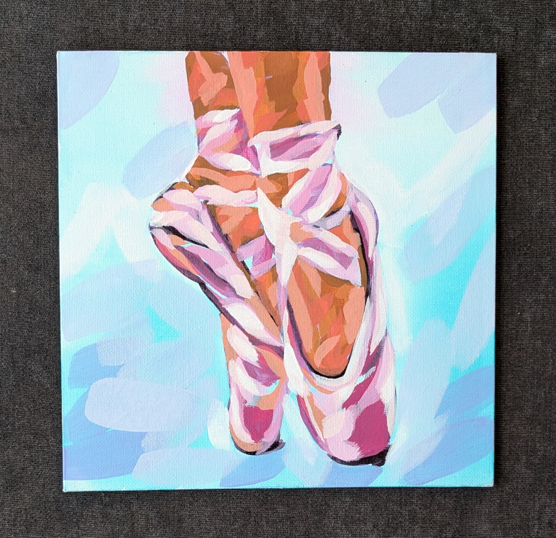 Ballet Slippers 8x8