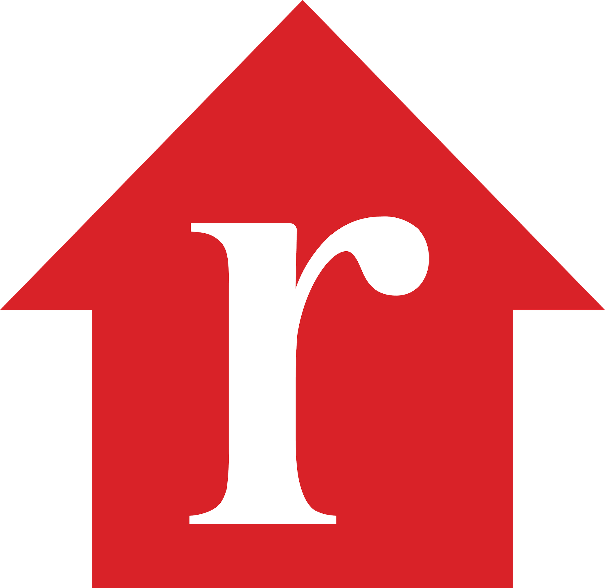Red upward arrow realtor.com logo with a white lowercase 'r' in the center.