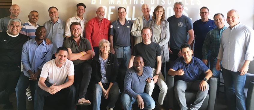 Trudy Read (front centre) and CityTeam workers