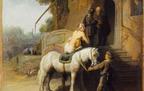 Good Samaritan by Rembrandt (1630)