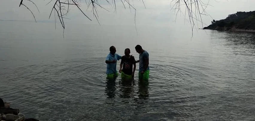 Palestinian and  Iranian baptized an Afghan.jpg