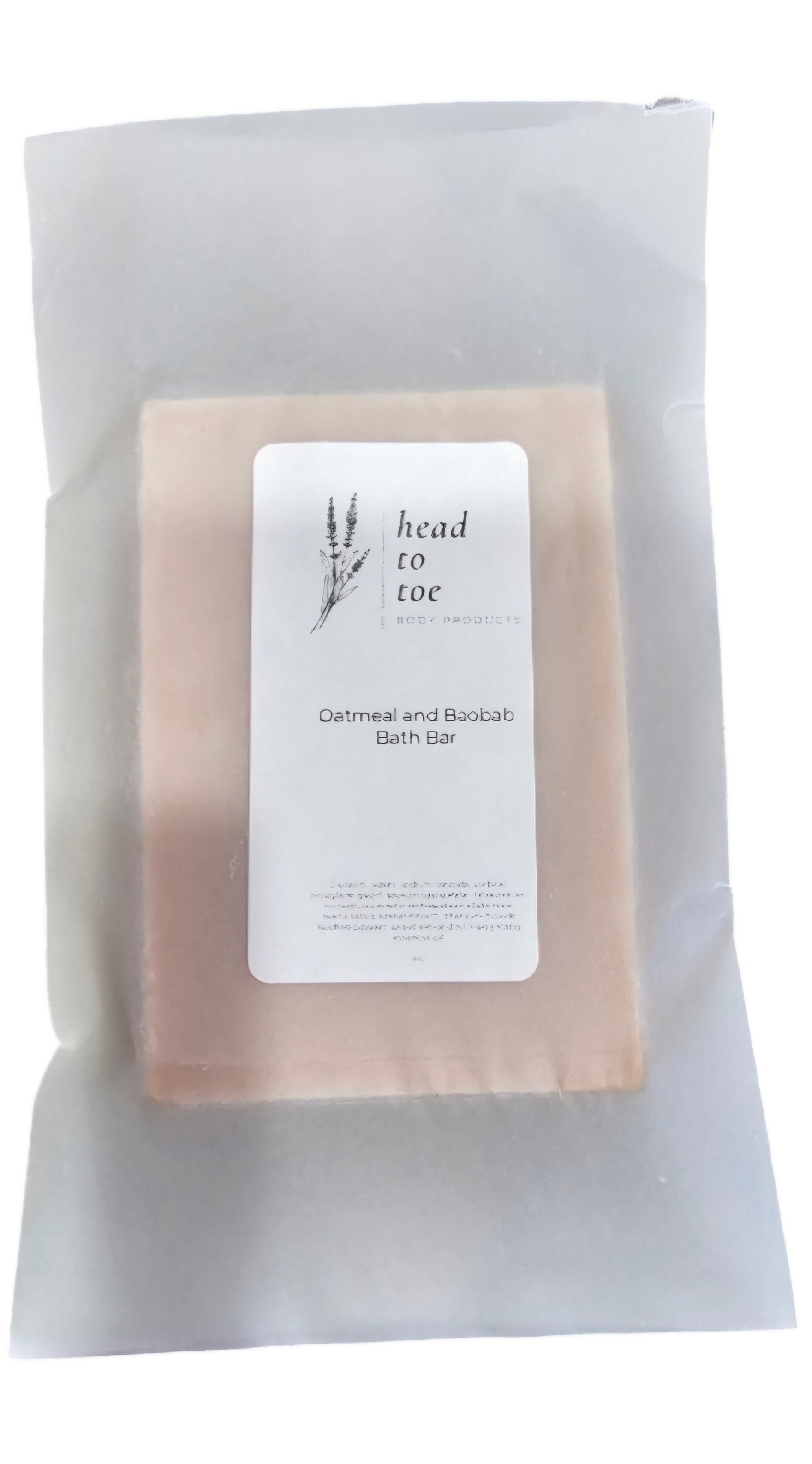 Natural Cleansing Bar - Oatmeal and Baobab