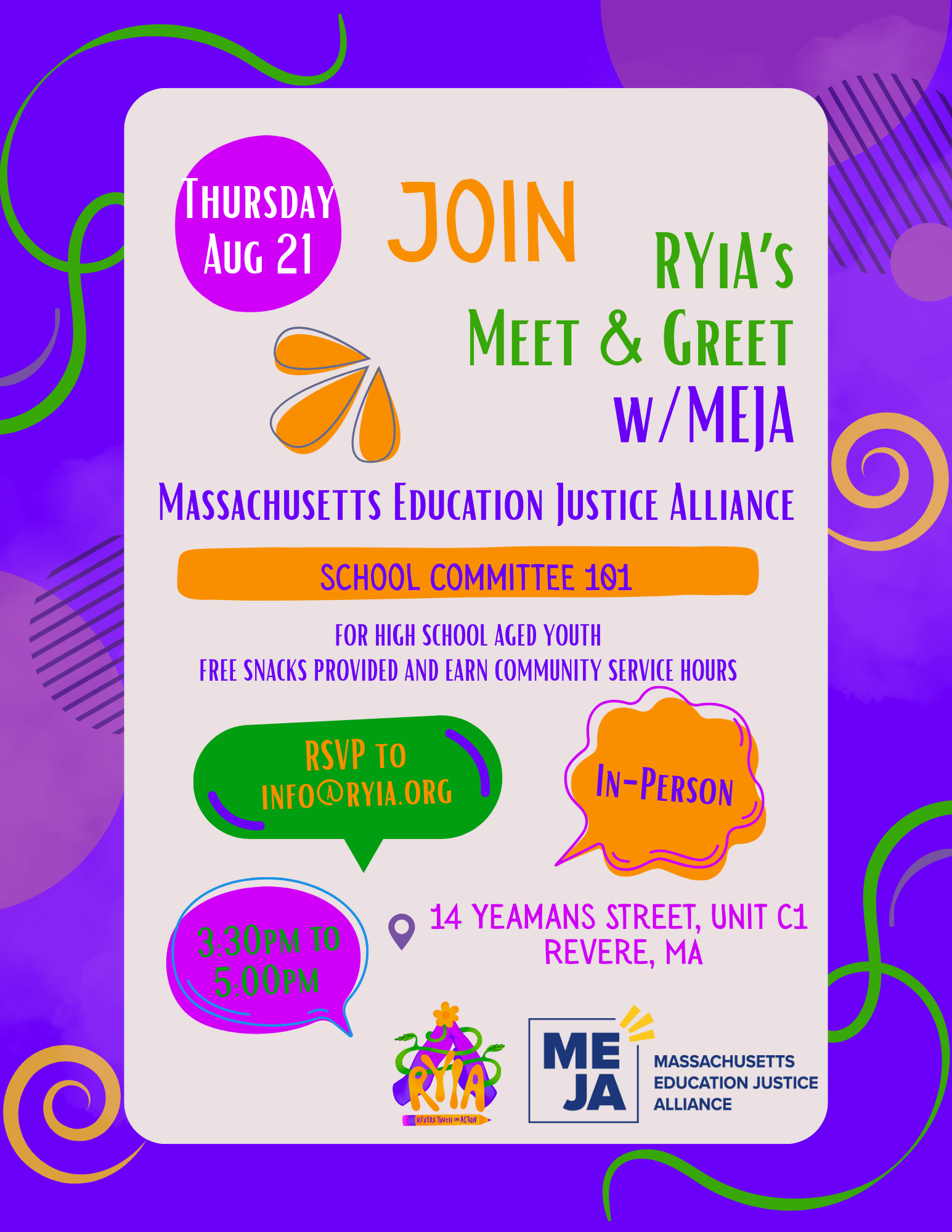 Meet & Greet w/ MEJA