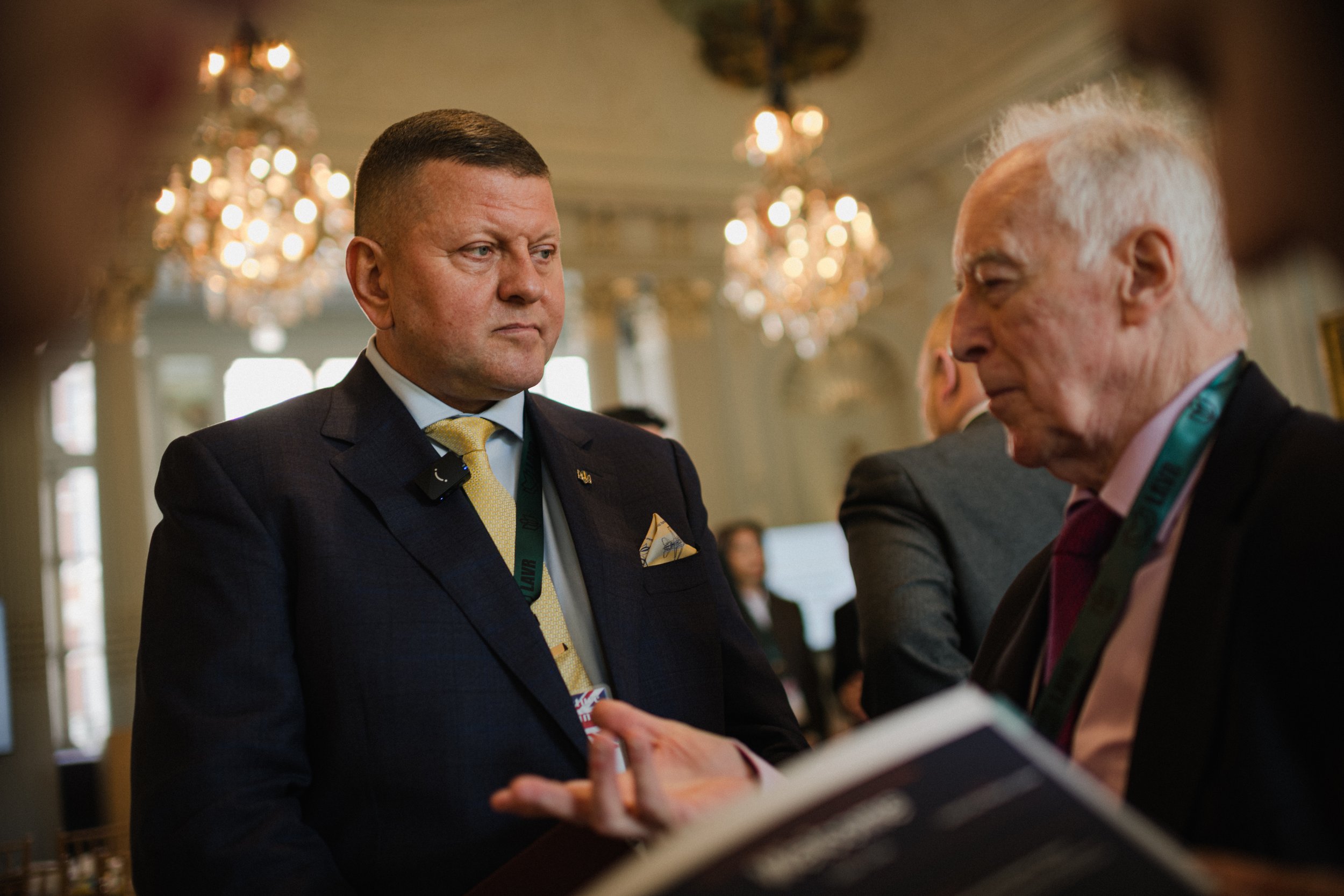 Zaluzhnyi and Stephen Clarke