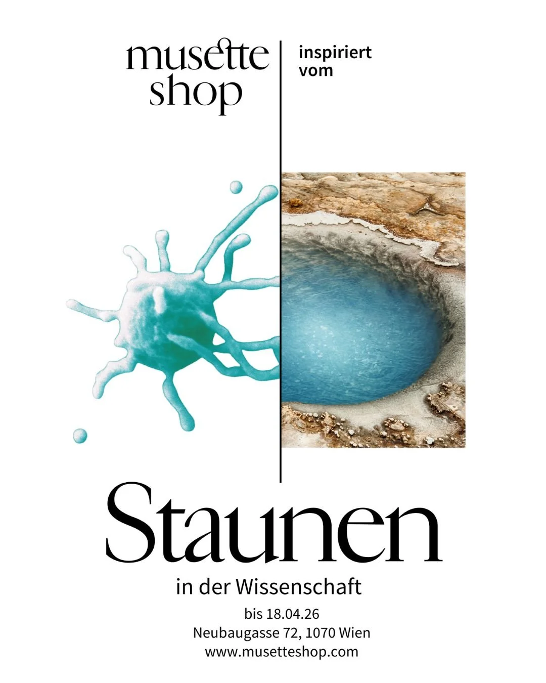 Wer hat schon einmal von Archaeen geh&ouml;rt? Wussten Sie, dass diese Mikroorganismen am Ursprung des Menschen stehen? Diesmal l&auml;sst sich musette shop von &ldquo;Staunen in der Wissenschaft&rdquo; inspirieren. Dieses Thema steht im Fokus der Bu