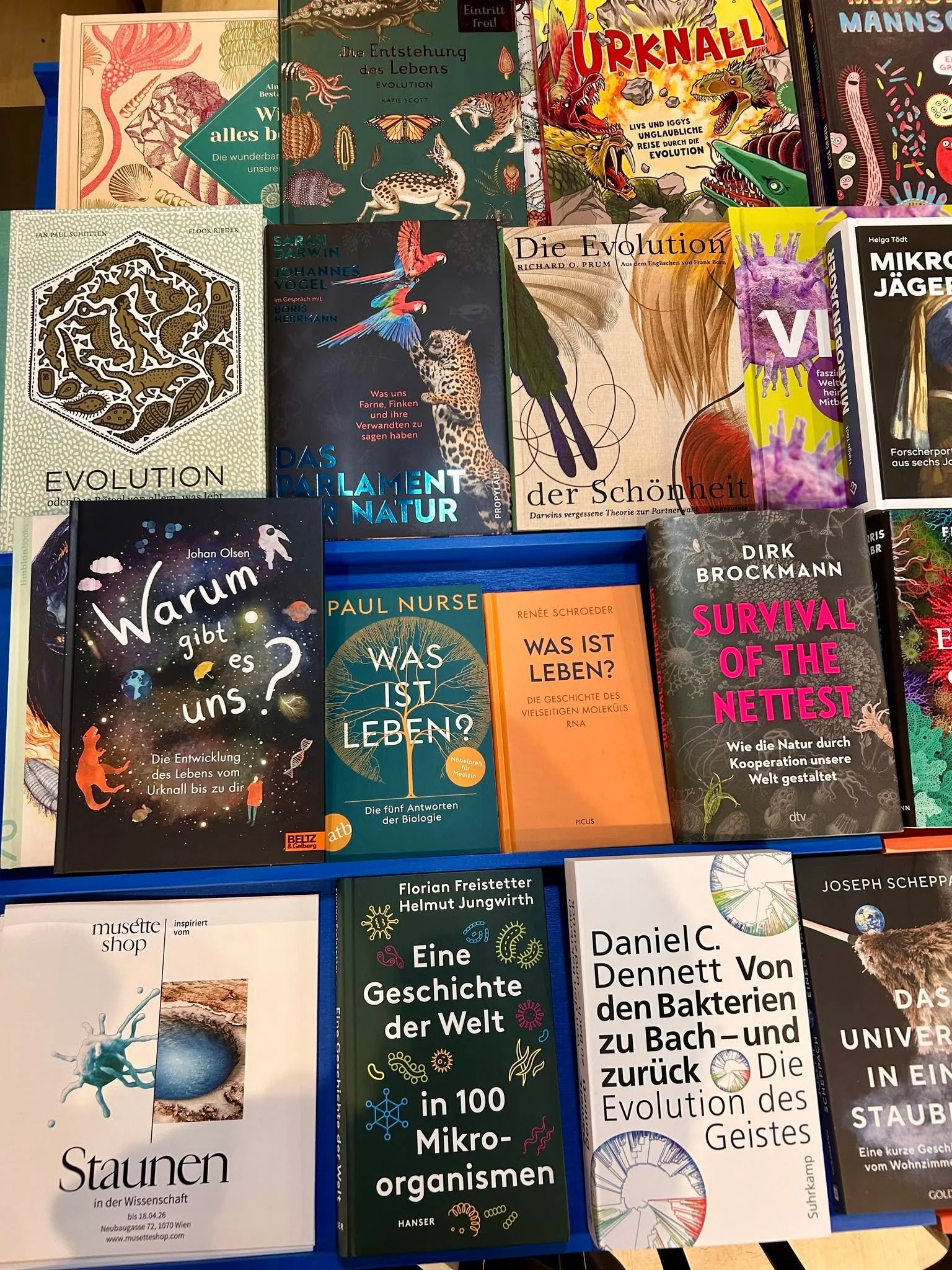 Womit wird das Staunen bei Ihnen wieder neu geweckt? Themen wie Ursprung und Evolution des Lebens, verborgene Welt der Mikroben und Extremstandorte, Mensch, Umwelt und globale Kreisl&auml;ufe, Forschung als pers&ouml;nliche Reise stehen diesmal im Mi