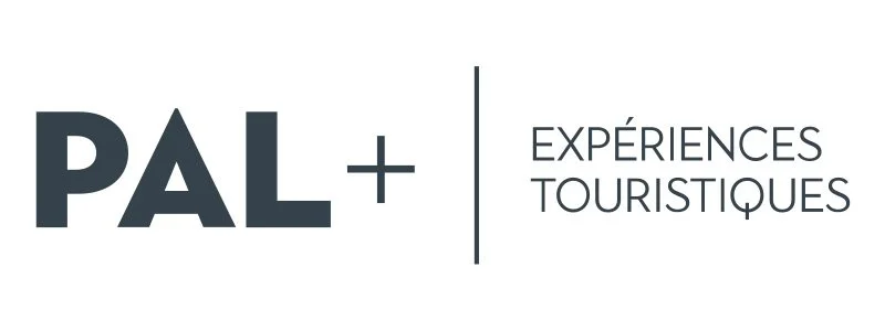 Logo avec le texte "PAL + EXPÉRIENCES TOURISTIQUES"