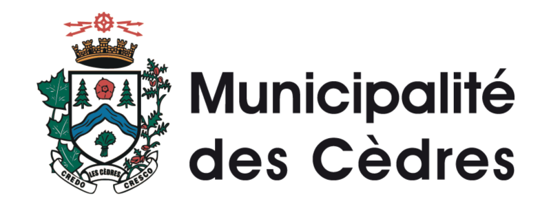 Logo de la Municipalité des Cèdres