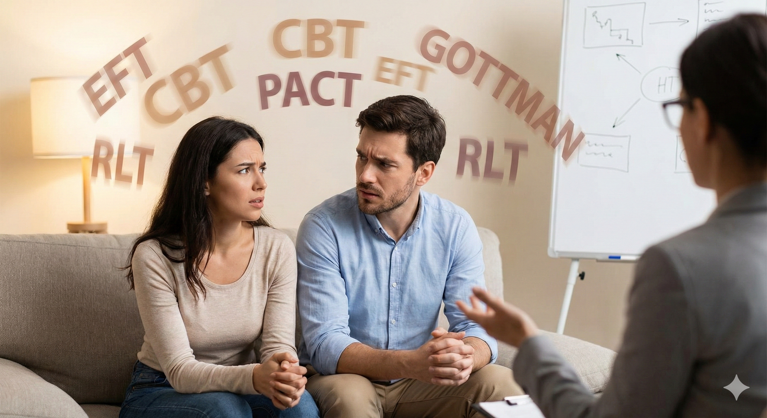 A Guide to the Different Types of Couples Therapy: Philosophies, Benefits, and Drawbacks