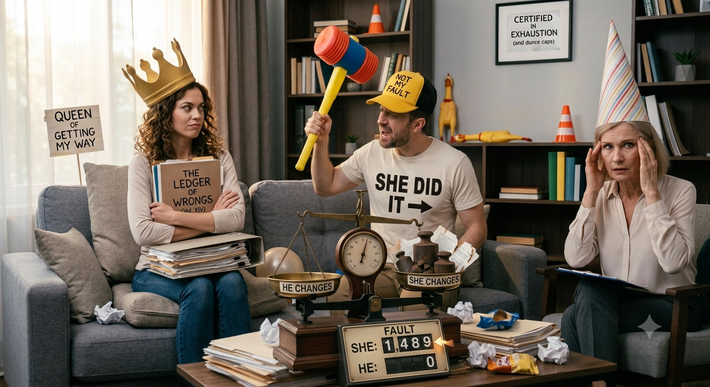 How to Effectively Sabotage Your Couples Therapy