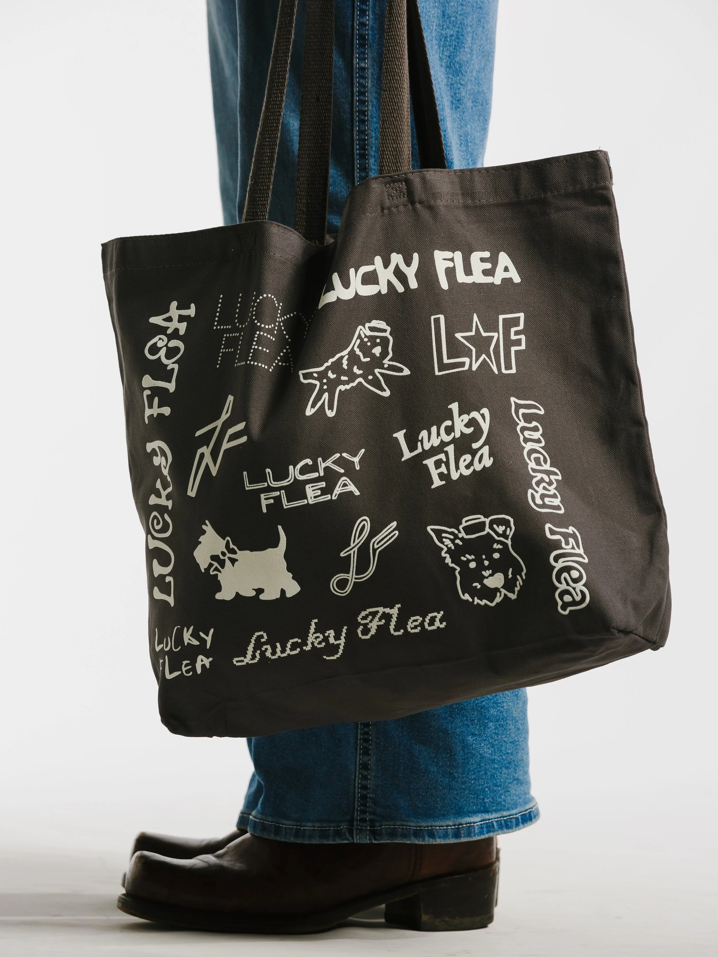 Bootleg Tote Bag (Grey)