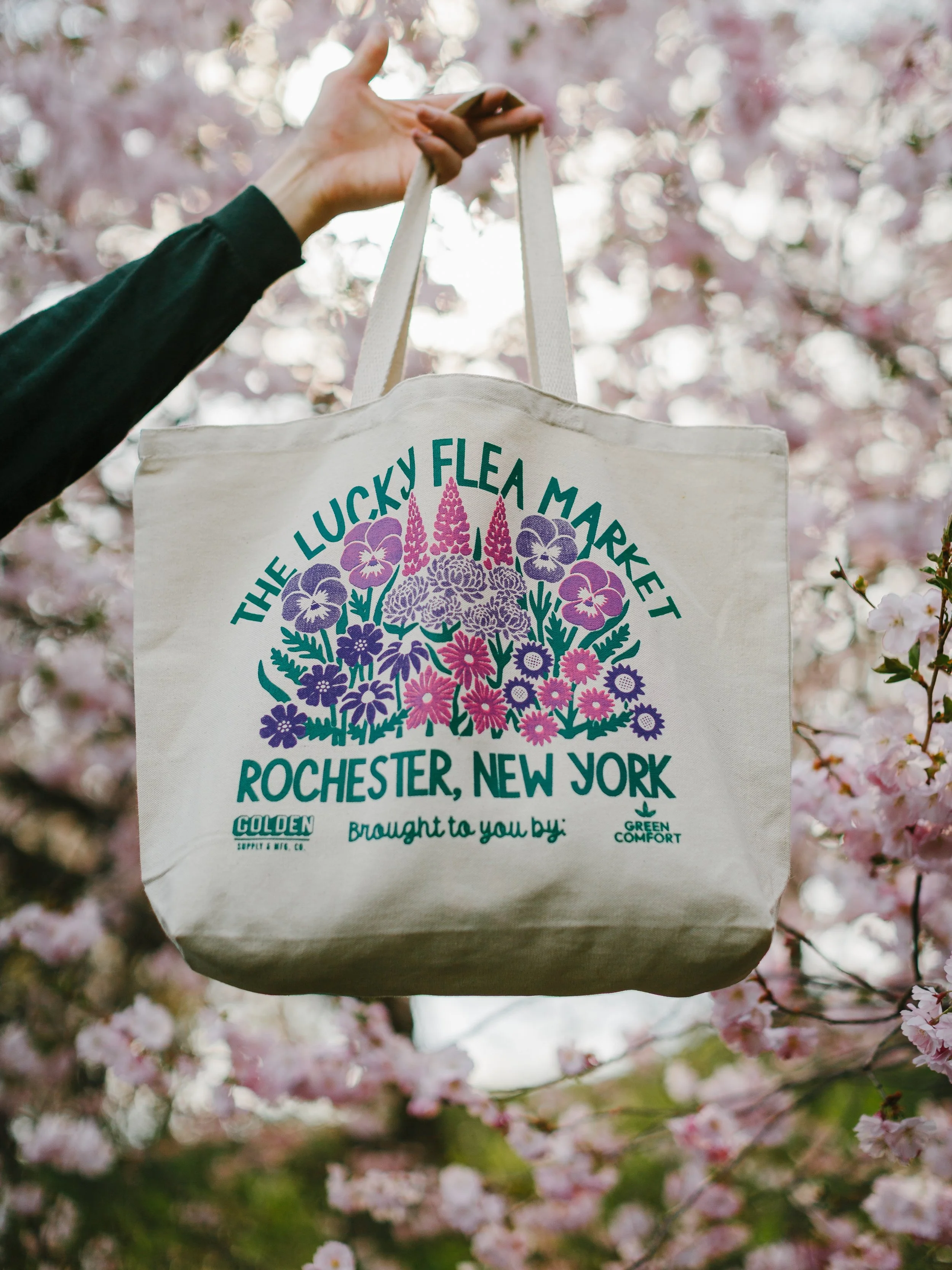 Flower Tote Bag