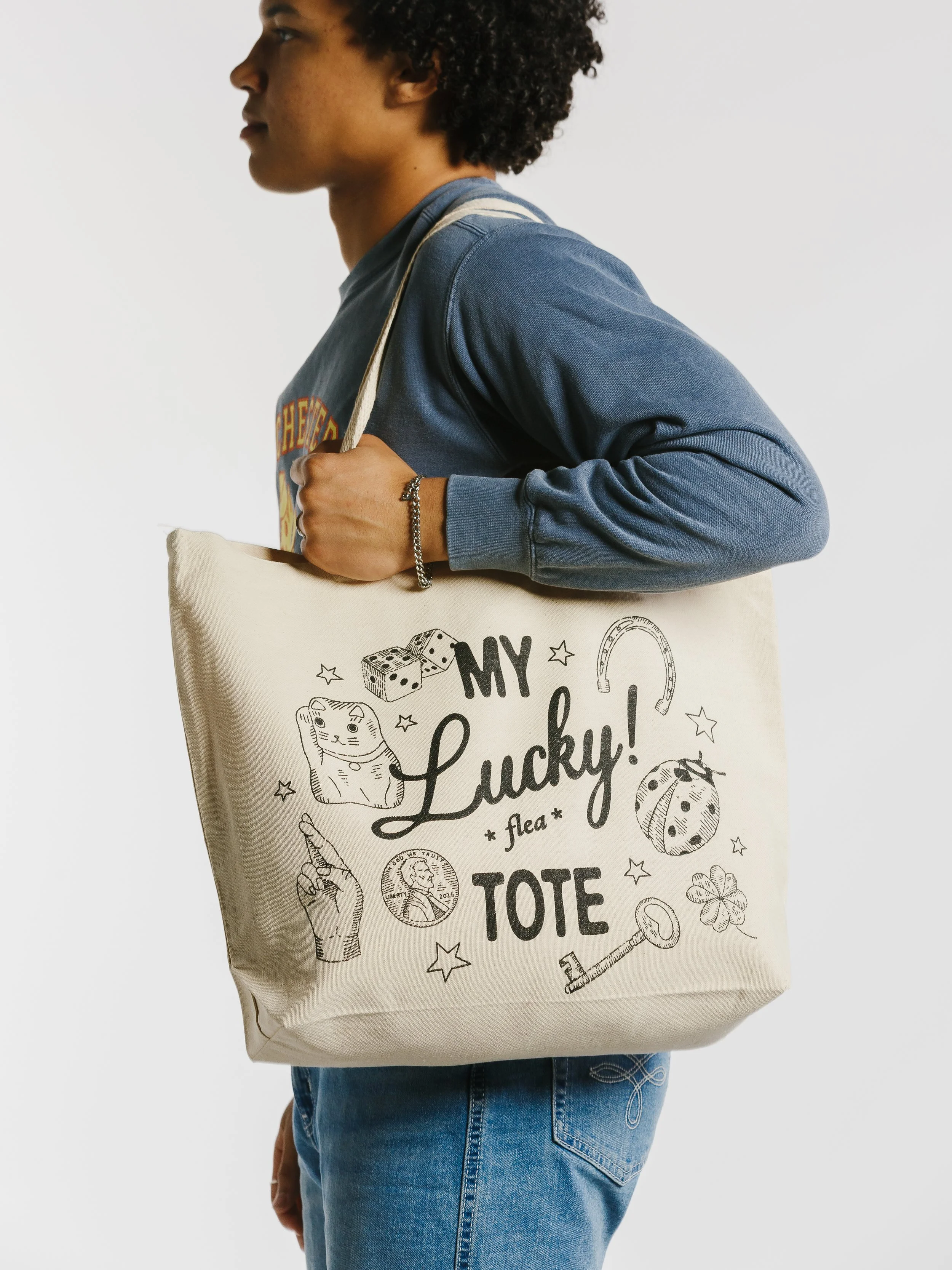 My Lucky Tote Bag (Natural)