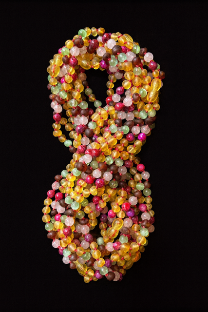 Baroque bead Baltic amber youth necklace with raw honey, rose agate, quartz, and pink cat eye