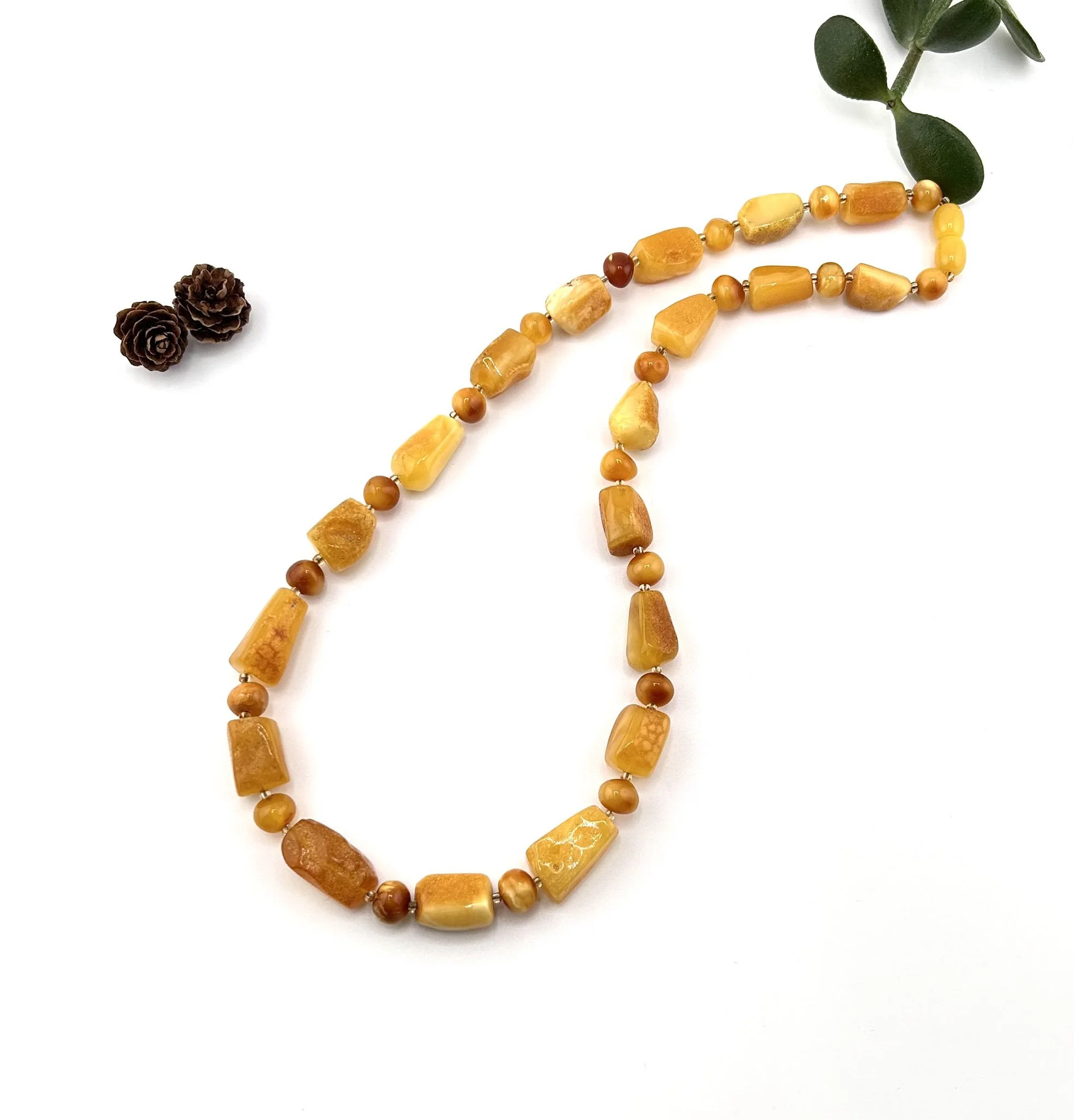 Butterscotch & Honey Baltic Amber Necklace