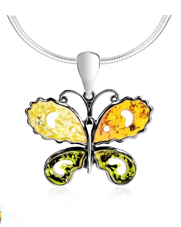 Butterfly | Baltic Amber Pendant