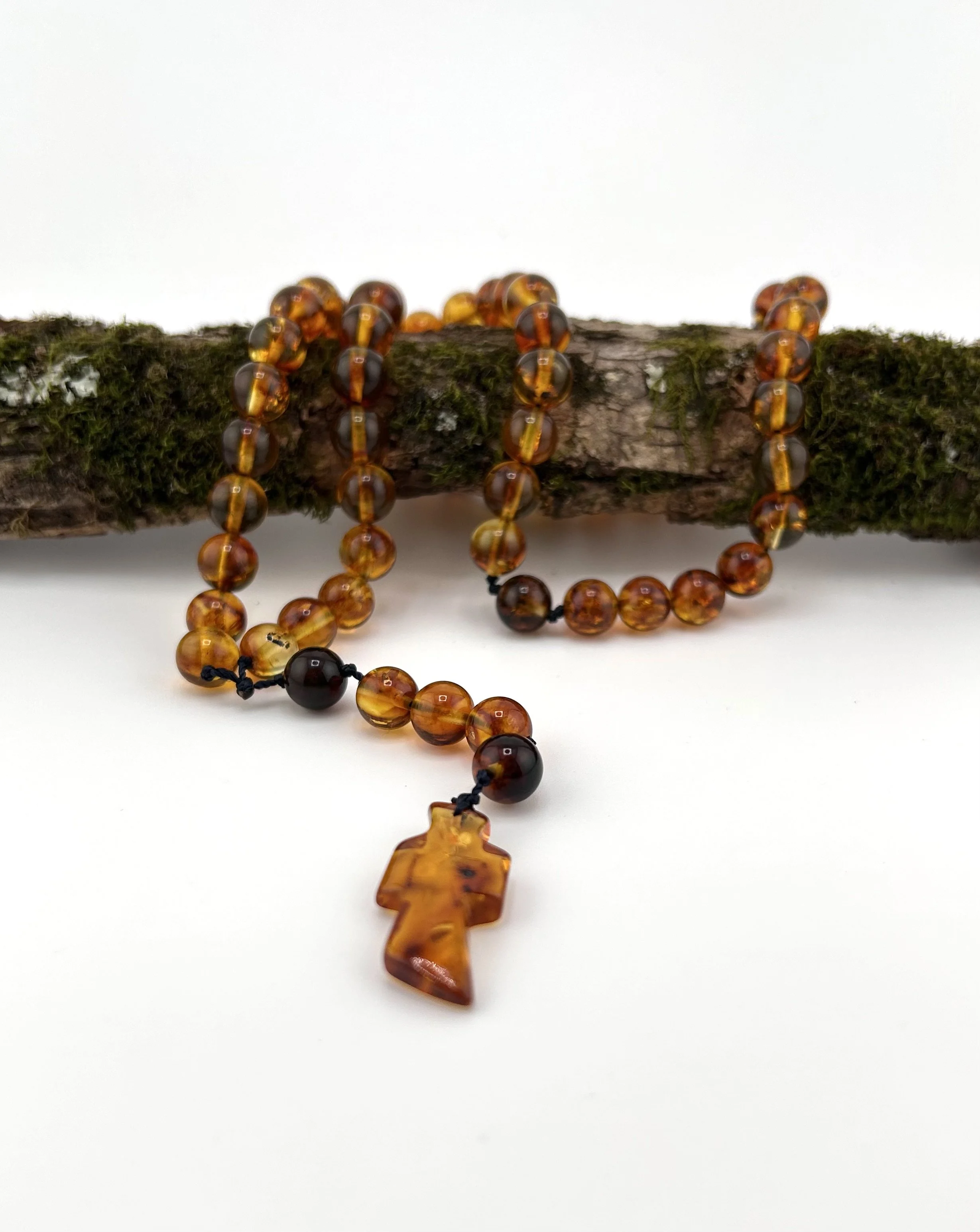 Baltic amber rosary